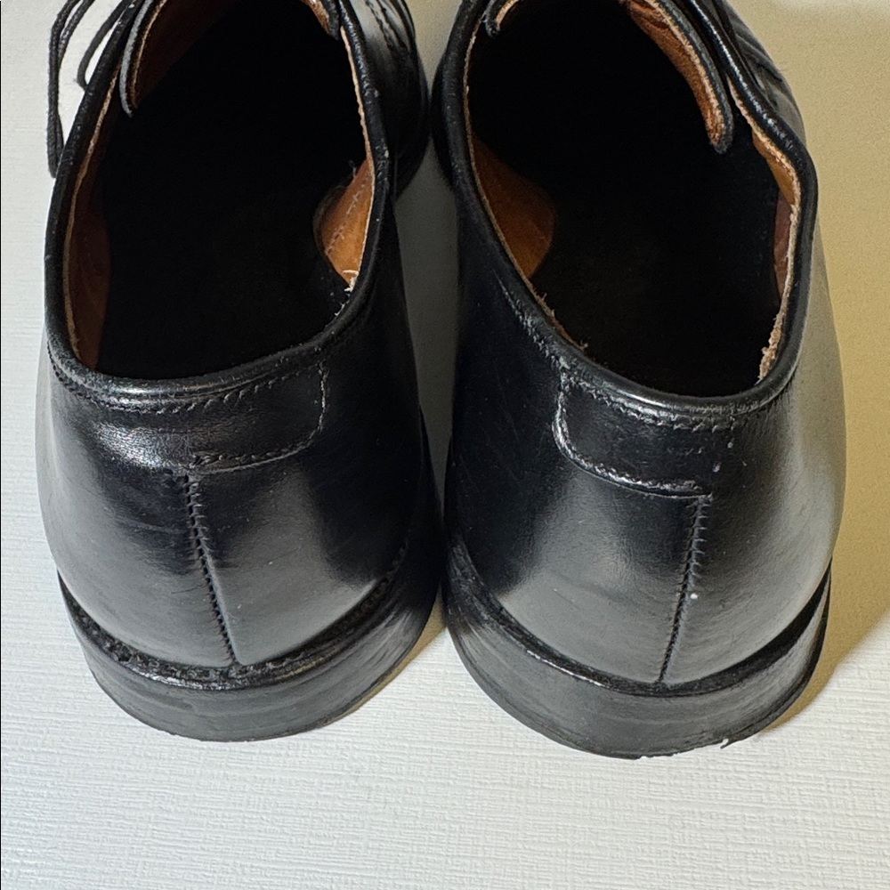 Allen Edmonds 13 D black Clifton leather cap toe oxford dress shoes EUC - Picture 4 of 9